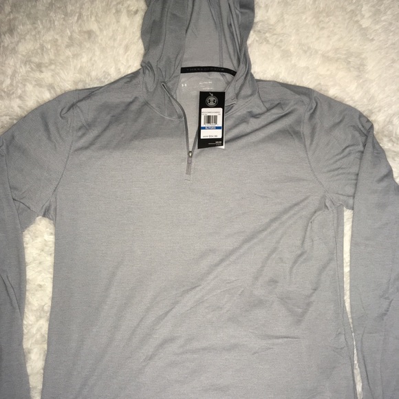 Under Armour Other - Under Armour Silver 1/4” ZipUp Hoodie Men’s XL,XXL